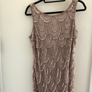 Pisarro Nights Beaded Minidress